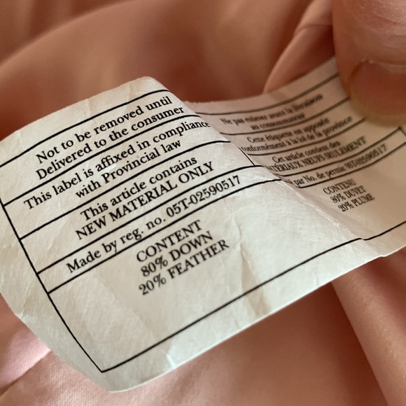 Kate Spade Ruffle Yoke Puffer Jacket Women’s Pink Peony Down NWT Size Large - Picture 11 of 16